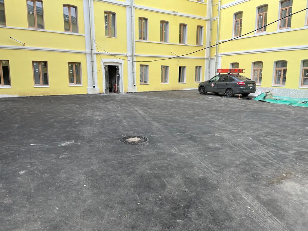 фасад дома, здание по адресу г Москва, Петровский б-р, д 5 стр 1 